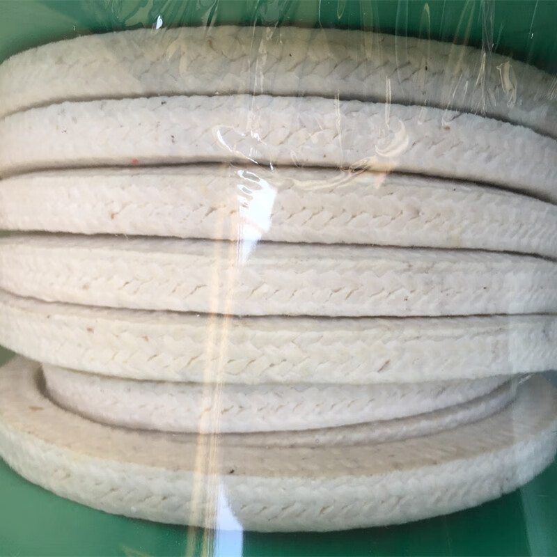 厂家直销水泵阀门用耐磨密封填料浸四氟液 苎麻纤维高水基盘根 8*8mm